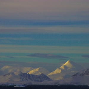 Mt. Francaise-Anvers in Antactica